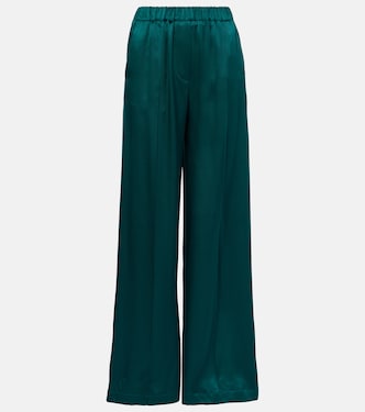 Pyjamahose aus Seidensatin | Loewe