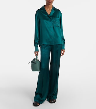 Pantalon de pyjama en satin de soie | Loewe