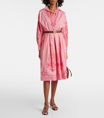Midikleid aus einem Baumwollgemisch | Etro