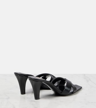 Mules Jill 75 en cuir | Saint Laurent