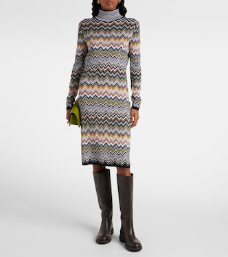 Zigzag midi dress | Missoni