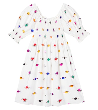 Bedrucktes Kleid aus Baumwolle  | Fábula