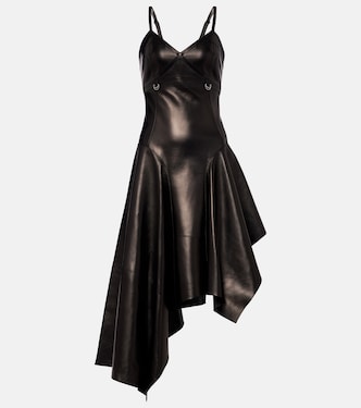 Midikleid aus Leder | McQueen