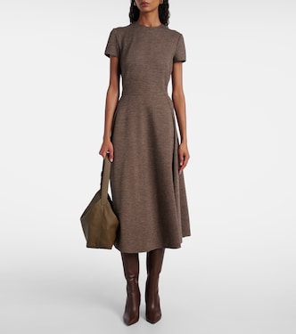 Abito midi Margaret in lana | Ralph Lauren Collection