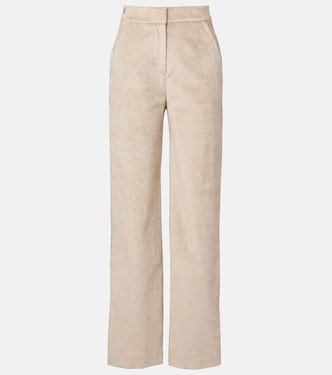 Grigore cotton-blend corduroy wide-leg pants | Veronica Beard