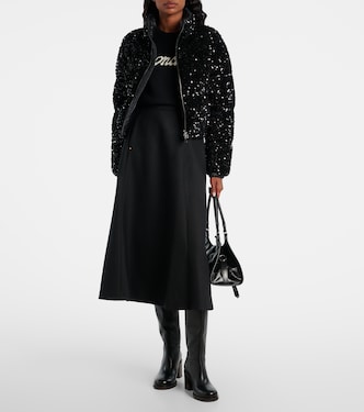 Chaqueta de plumas Louvi con lentejuelas | Moncler