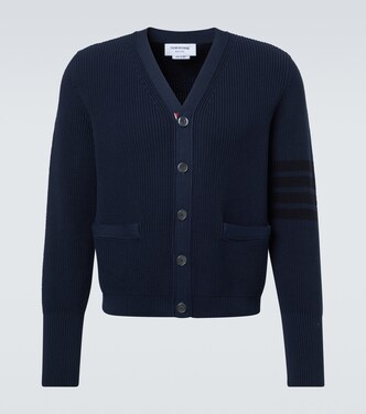 4-Bar cotton cardigan | Thom Browne