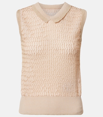Ribbed-knit sweater vest | Maison Margiela