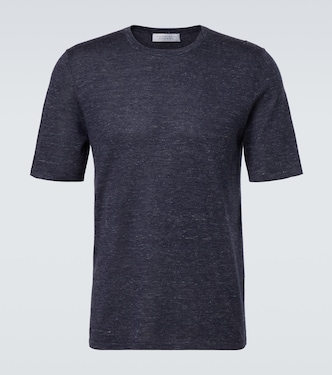 T-Shirt aus Kaschmir, Seide und Hanf | Gabriela Hearst