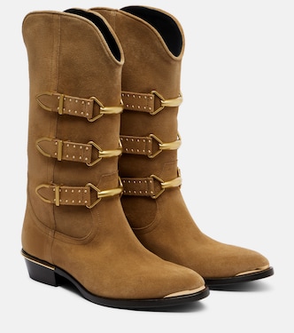 Mexia 35 suede cowboy boots | Isabel Marant
