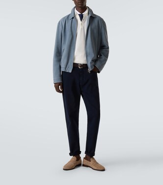 Blouson aus Leder | Brunello Cucinelli