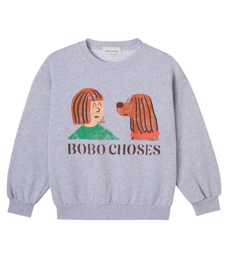 Sweat-shirt Friends in A Pickle en coton | Bobo Choses