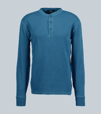 Henley-Top aus Baumwolle | RRL