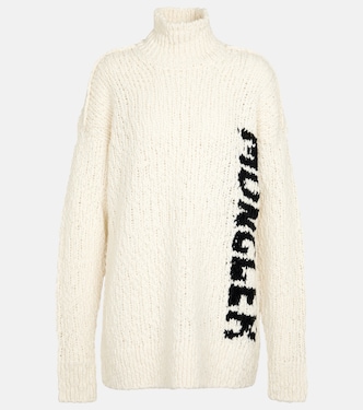 Jersey de cuello alto en mezcla de lana | Moncler