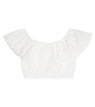 Broderie anglaise cotton top | Paade Mode