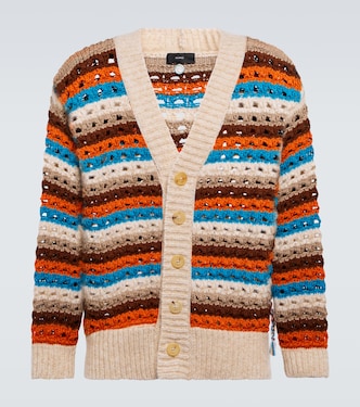 Dancing Light crocheted wool-blend cardigan | Alanui
