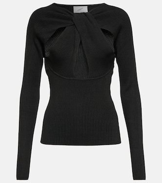 Jersey de punto acanalado con abertura | Coperni