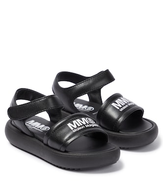Sandali in pelle con logo | MM6 Maison Margiela Kids