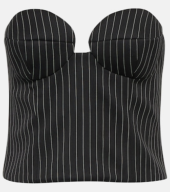 Bustier-Top aus Wolle | Magda Butrym