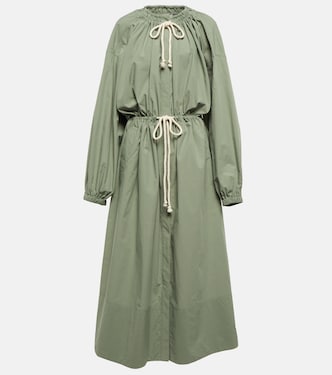 Robe midi en coton | Jil Sander