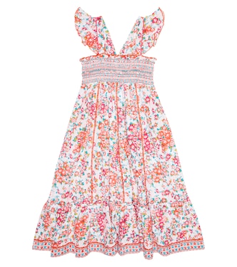 Printed cotton dress | Poupette St Barth Kids