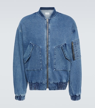 Chaqueta bomber Cade en denim | The Frankie Shop