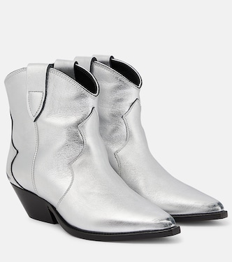 Westernstiefel Dewina aus Metallic-Leder | Isabel Marant