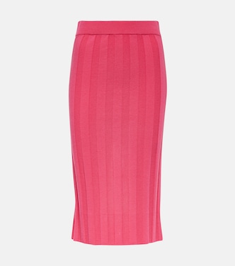 Falda midi Pablo en mezcla de lana | Sportmax