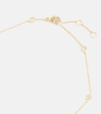 Cavigliera Diamonds By The Dozen in oro 10kt con diamanti | Stone and Strand