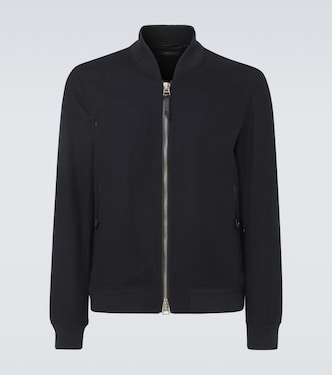 Chaqueta bomber de fieltro de lana | Tom Ford