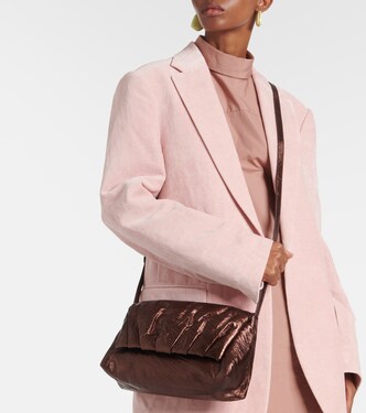 Sac en cuir métallisé | Dries Van Noten