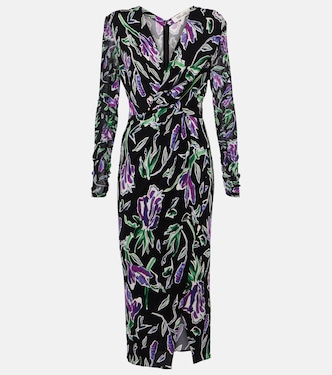 Vivianne floral jersey midi dress | Diane von Furstenberg