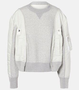 Pull en coton mélangé | Sacai