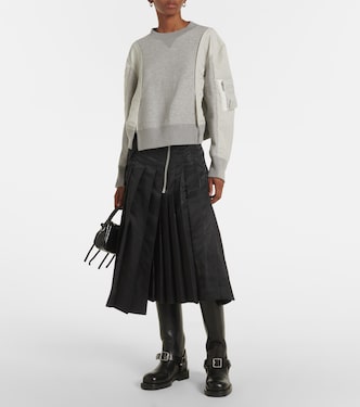 Pull en coton mélangé | Sacai