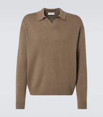 Polopullover aus Wolle und Seide | Frame