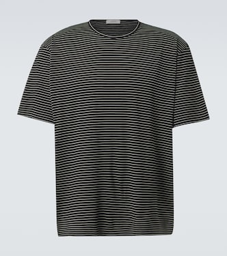 Striped cotton jersey T-shirt | Lemaire