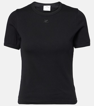 T-shirt Heritage in jersey di cotone | Courrèges