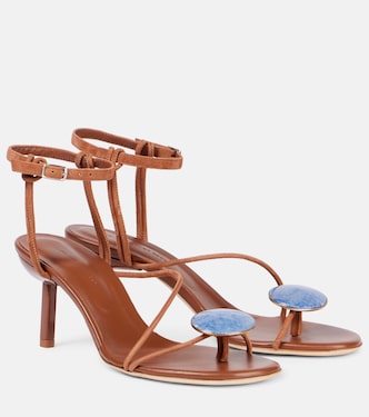 Doma 70 embellished leather sandals | Christopher Esber