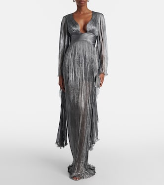 Robe longue Catia en soie | Maria Lucia Hohan