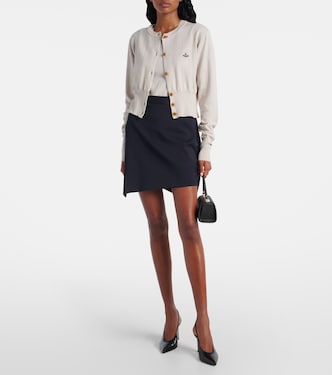 Cardigan Bea Orb in cotone e cashmere | Vivienne Westwood