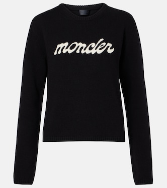 Pullover in lana e cashmere con logo | Moncler