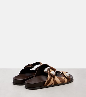 Mules Fayence en shearling | Jimmy Choo