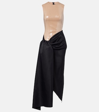 Maxikleid mit Pailletten | David Koma