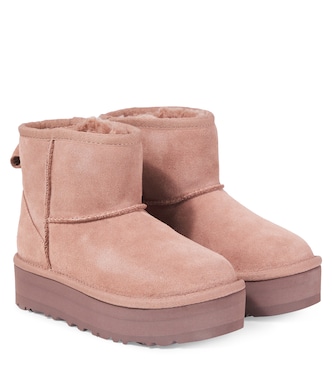 Classic Mini suede platform boots | UGG Kids