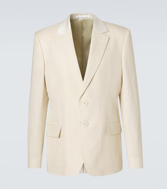Alto satin-trimmed blazer | Wales Bonner