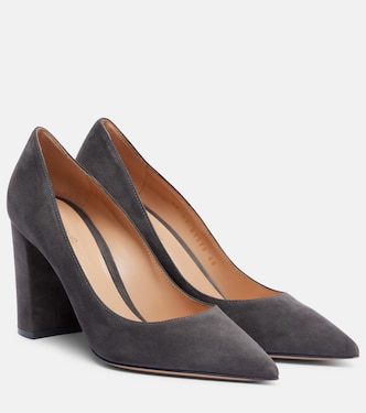 Escarpins Piper 85 en daim | Gianvito Rossi