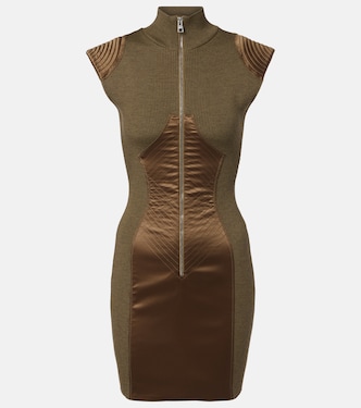 Wool-blend minidress | Jean Paul Gaultier