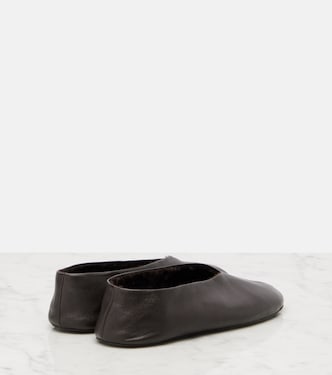 Stella leather ballet flats | The Row