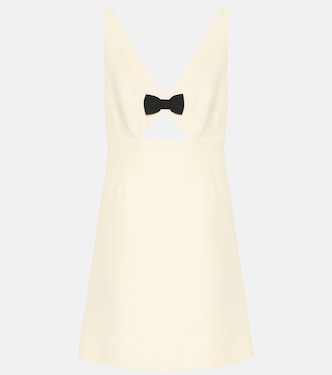 Wool and silk minidress | Miu Miu