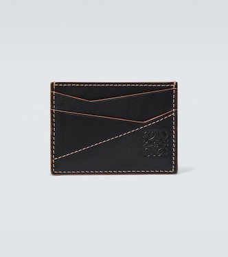 Puzzle leather card holder | Loewe